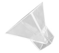 HORIALENCE Moule Pyramidal en Silicone Flexible Modèle Clair - pour Résine Époxy Anti-usure pour Débutants Décoration de Bureau et Maison