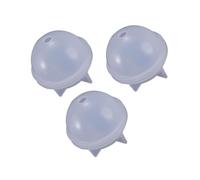 HORIALENCE Moules à Billes en Silicone 3pcs pour Résine Époxy, Forme Sphérique, Facile à Nettoyer, pour DIY et Moulage Chocolat