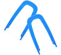 HORIALENCE Outils de Découpe D'argile à Angle Biseauté Facile à Nettoyer en Plastique et Fer Lot de 2 pour Poterie et Sculpture en Atelier ou Usage Quotidien