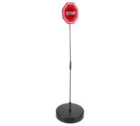 HORIALENCE Panneau D'arrêt pour Garage LED Lumineux Multifonction en Abs et Fibre de Verre, Butée de Stationnement Pratique 2 Piles Bouton, pour Stationnement Sécurisé
