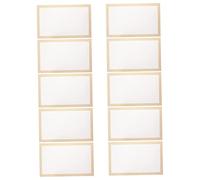 HORIALENCE Papier Xuan Rectangulaire Multi-Usages 10 Feuilles pour et Peinture Chinoise Papier de Riz Vierge Pratique pour Artistes Fournitures de Peinture