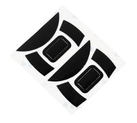 HORIALENCE Patins de Souris en Silicone Noirs Compatibles avec Souris Gaming 2000, 2 Paires, Accessoire de Remplacement Haute Performance, pour Jeux Vidéo et Usage Bureautique