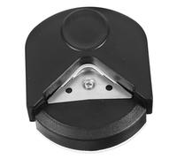 HORIALENCE Perforatrice Pour Arrondir Les Coins Papier Et Photos Noir, Coupe-coin Arrondi, Outil De Découpe Compacte, Usage Scrapbooking, Bureau Et Loisir, Présent Créatif, Usage Quotidien