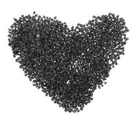 HORIALENCE Pierre de Tourmaline Noire 50g, Pierre Naturelle pour Bijoux, Libère Rayons Infrarouges Lointains et Anions, pour Dispositifs Électroniques et Revêtements