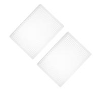 HORIALENCE Pochoirs à Lignes Droites 2 Pcs Règle en Plastique 30 Grilles 09 CM Espacement pour Calligraphie Lettrage et Dessin Technique - Guide D’Écriture Multi-Usages pour Étudiants et