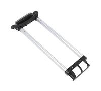 HORIALENCE Poignée de Valise Rétractable en Aluminium Structure Double Tige et Mécanisme Interne Caché, pour Remplacement et Valise de Voyage