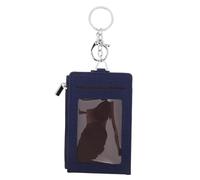 HORIALENCE Porte-Carte d'identité : Étui Porte-Carte de Transport Vertical avec -clés pour d'identité Professionnelle ou étudiante - Étui de Protection Transparent