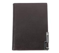 HORIALENCE Porte-Cartes en Cuir Véritable pour Homme, Grosse Capacité, Couleur Marron, Étui à Cartes de Visite Multifonctionnel, Portefeuille Compact pour Cartes D’identité Crédit,