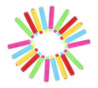 HORIALENCE Porte-craie Réglable en Pp pour Enseignants et Élèves, Protège Mains Propres et Évite Casse de Craie, Lot de 30 Pièces Colorées, pour Maison et Bureau