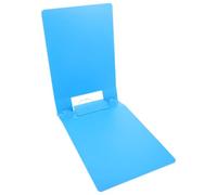 HORIALENCE Porte-documents pour Protection Sécurisée des Reçus et Documents avec Crochet Suspendu Bleu A4 en Plastique et Couverture Rabattable en École D'infirmiers ou Centre Médical