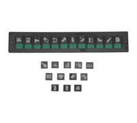 HORIALENCE Tableau de liste de colisage portable : tableau coulissant à 24 emplacements pour organiser vos cartons de déménagement à la maison, en résidence étudiante ou bureau.