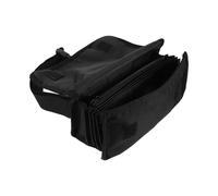 HORIALENCE Trieur de pièces, distributeur de billets banane, porte-monnaie de serveur, sac de caisse avec ceinture pour serveuse, serveur, collectionneur, noir