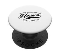 Horicon WI Home of The Horicon Marsh pour Homme et Femme. PopSockets PopGrip Adhésif