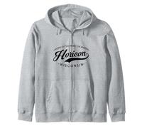 Horicon WI Home of The Horicon Marsh pour Homme et Femme. Sweat à Capuche