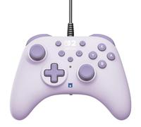 Hori Manette filaire Horipad Turbo – Compatible Nintendo Switch, Switch 2 et OLED – Violet pâle