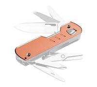 HorixGear 1 Pair Handle Patch Custom Titanium Scales for T4 Multitool, Stonewash Finish (black Ti) (Cuivre)