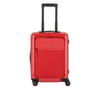 Horizn Studios M5 Essential 4 roulettes Trolley de cabine 55 cm Compartiment pour ordinateur portable rouge