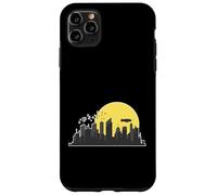 Horizon avec Zeppelin et bâtiments Coque pour iPhone 11 Pro Max