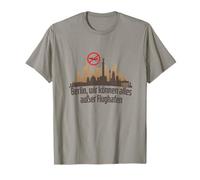 Horizon de Berlin sans aéroport T-Shirt