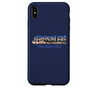 Horizon de la Sainte Ville de Jérusalem - État d'Israël Coque pour iPhone XS Max