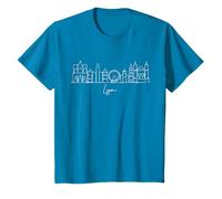 Horizon de la ville de Lyon France T-Shirt