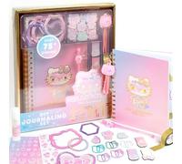 Horizon Group USA Ensemble de journal officiel Sanrio Hello Kitty 50e anniversaire par STMT, fournitures scolaires mignonnes, papeterie Hello Kitty, fournitures de bureau amusantes, papeterie Sanrio,