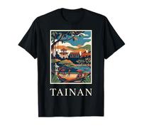 Horizon Historique du Temple de la Ville de Tainan Taiwan T-Shirt