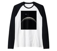 Horizon Lunaire avec Vue Spatiale astronomique de la Terre lointaine Manche Raglan