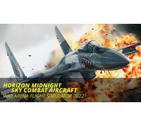 Horizon Midnight Sky Combat Aircraft War Arena Flight Simulator 2022 (Nintendo)