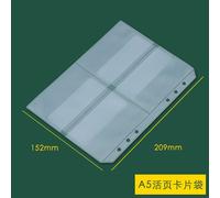 Horizon-Sac À Main Transparent En Pvc A5 B5",Sac De Rangement Pour Documents,Sac D'information Pour Bloc-Notes,Carte De Visite,"Sac Adt-Lepg - Type A5 Card Bag