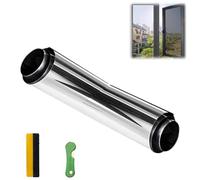 Horizonlux Window Privacy Film, Window Privacy Film One Way, Sun Blocking, Heat Co, and Non-Adhesive (30cm*1m)
