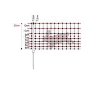 horizont clôture pour petits animaux - Farmer extra - filet électronique jaune/noir hauteur 50cm, longueur 50m, avec électricité, clôture pour lapins, clôture pour lapins, clôture pour troupeau