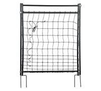 horizont Hotgate - Portail pour clôture électrique de 90 à 105 cm de hauteur - Avec passage de 86 cm de large - Clôture de mouton - Robuste - Avec guide de courant