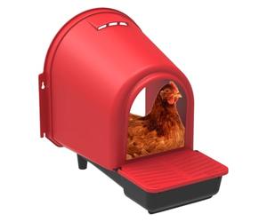 horizont Niche de Ponceuse avec Plateau à œufs, nid de Poulet en Plastique, pour jusqu'à 6 Poules, Montage Mural, pondoir pour Poules, Grande boîte de ponçage, nid à volaille