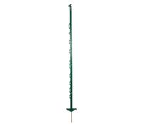 horizont Piquet de clôture plastique 40 pièces vert, hauteur 138cm, double marche, piquet plastique avec oeillets pour rubans, cordes, torons, piquet de clôture plastique Clôture de pâturage