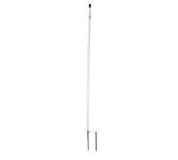 Horizont Piquet de remplacement plastique de 90 cm, double pointe pièce de rechange pour filet à bétail