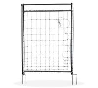 Horizont - Portillon électrifiable pour Filet de clôture 1,20 x 0,90 m | Accès Facile à l'Enclos, Sans Couper le Courant - Cadre Isolé - Piquets Double Pointe, Avec Connecteurs - Pose Rapide