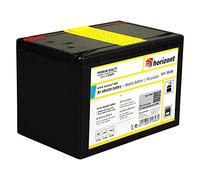horizont turbomax AB55 Batterie alcaline pour clôture de pâturage 9 V 55 Ah pour appareils de clôture de pâturage 9 V Haute tension pendant toute la durée de vie
