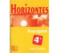 Horizontes, Espagnol 4e / Livret d'activités - Collectif - Edicef - relié - Livre