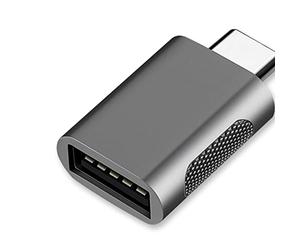 HORJOR Adaptateur USB 3.0 vers USB C, Adaptateur OTG USB C mâle vers USB A Femelle, Thunderbolt 3 vers USB 3.1/3.0/2.0 pour Galaxy, MacBook Pro et Autres appareils avec USB Type C (Maculé)
