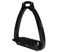 Horka Ensemble d'étriers 5 étoiles en aluminium de sécurité et acier inoxydable noir.