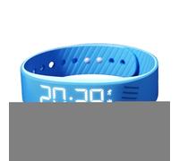 Horloge à Alarme | Montre Numérique avec Réveil Vibrant | Bracelet Connecté Horloge Réglable pour Femmes Hommes Grand Dormeur Sport Voyage École Extérieur Anniversaire
