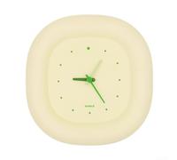 Horloge à bulles décorative pour la maison au design silencieux avec fixation sur table ou mur