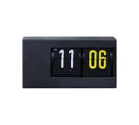 Horloge à chiffres tournants simples avec rétro-éclairage subtil complète divers designs d'intérieur Horloge à lancer en métal