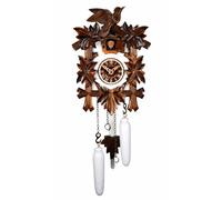 Horloge à coucou à quartz 5-feuillages, oiseau