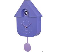 Horloge à coucou - FISURA - Violette - Vintage - 21,5 cm - Intérieur
