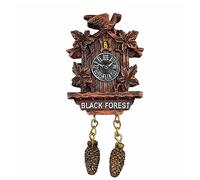 Horloge à coucou Forêt Noire Allemagne Aimant de Réfrigérateur Voyage Souvenir 3D Réfrigérateur Décoration Magnétique Autocollant Craft Collection