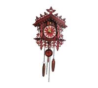 Horloge à coucou murale légère et décorative avec pendule pour ferme