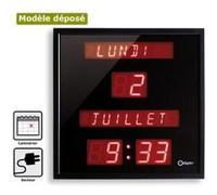 ORIUM Horloge grands caractères à date digitale Noticia