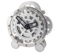 Horloge à Engrenages pour la Décoration du Salon, Horloge à Engrenages Mécanique de Table, créativité, Horloge à Engrenages Rotatifs en Métal de 2 Pieds, Horloge de Bureau pour